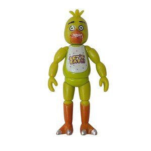 Chica Five Nights At Freddys Yellow PVC Action Figure 6" FNAF Led light